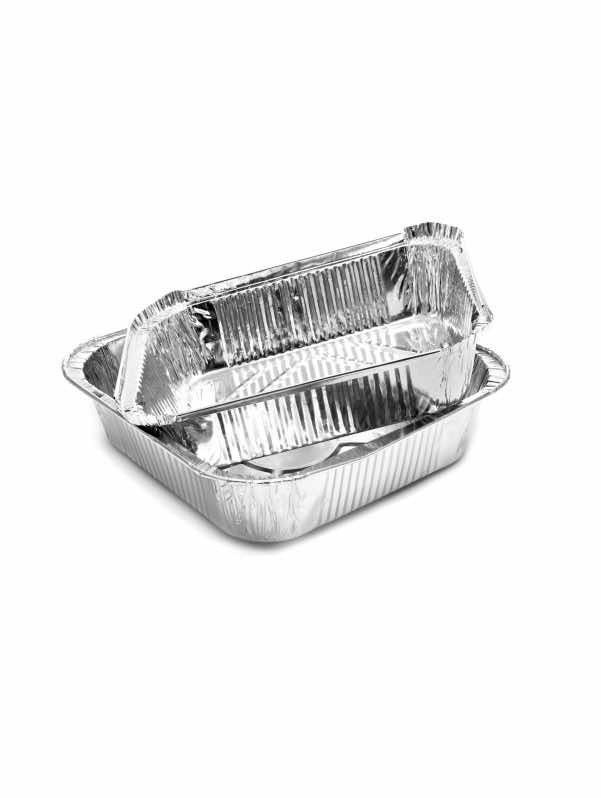 Aluminijska posuda s poklopcem 100/1