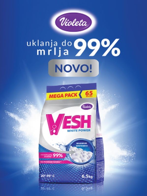 VESH praÅ¡ak za rublje 6,5 kg