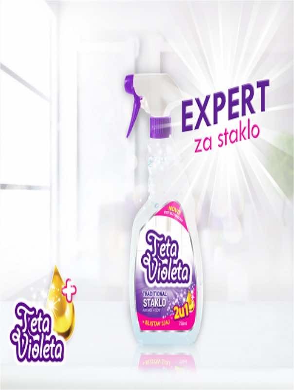 Sredstvo za stakla VIOLETA 750ml